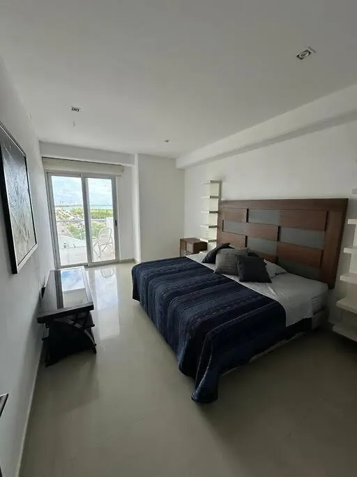 Ocean And Lagoon View Apartment Unique Style, Just 5 Minutes From Hotel Zone Cancun Mexico