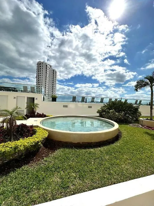 Ocean And Lagoon View Apartment Unique Style, Just 5 Minutes From Hotel Zone Cancun