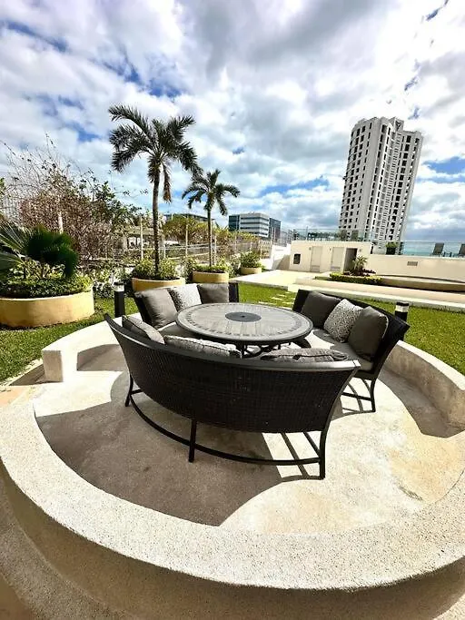 Ocean And Lagoon View Apartment Unique Style, Just 5 Minutes From Hotel Zone Cancun