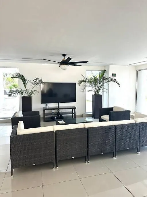 Ocean And Lagoon View Apartment Unique Style, Just 5 Minutes From Hotel Zone Cancun