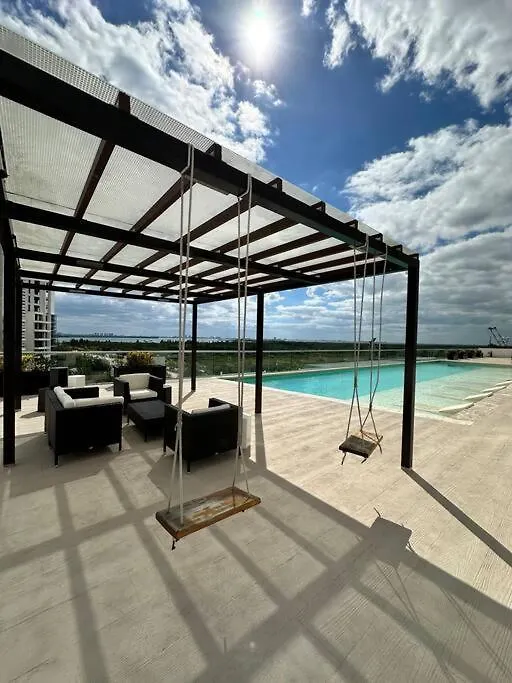 Ocean And Lagoon View Apartment Unique Style, Just 5 Minutes From Hotel Zone Cancun 0*,